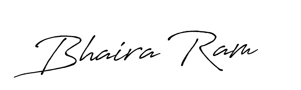 Similarly Antro_Vectra_Bolder is the best handwritten signature design. Signature creator online .You can use it as an online autograph creator for name Bhaira Ram. Bhaira Ram signature style 7 images and pictures png