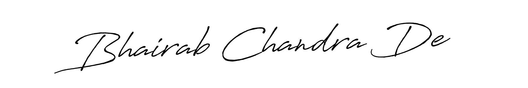 How to make Bhairab Chandra De signature? Antro_Vectra_Bolder is a professional autograph style. Create handwritten signature for Bhairab Chandra De name. Bhairab Chandra De signature style 7 images and pictures png