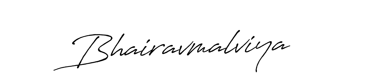 Antro_Vectra_Bolder is a professional signature style that is perfect for those who want to add a touch of class to their signature. It is also a great choice for those who want to make their signature more unique. Get Bhairavmalviya name to fancy signature for free. Bhairavmalviya signature style 7 images and pictures png