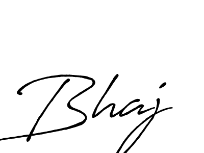 Use a signature maker to create a handwritten signature online. With this signature software, you can design (Antro_Vectra_Bolder) your own signature for name Bhaj. Bhaj signature style 7 images and pictures png