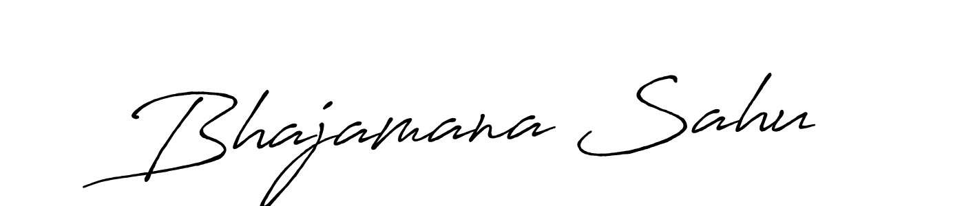 Make a beautiful signature design for name Bhajamana Sahu. Use this online signature maker to create a handwritten signature for free. Bhajamana Sahu signature style 7 images and pictures png