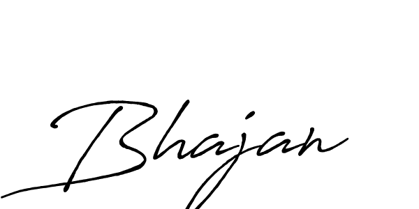 How to make Bhajan signature? Antro_Vectra_Bolder is a professional autograph style. Create handwritten signature for Bhajan name. Bhajan signature style 7 images and pictures png