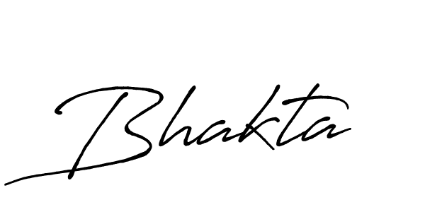 Design your own signature with our free online signature maker. With this signature software, you can create a handwritten (Antro_Vectra_Bolder) signature for name Bhakta. Bhakta signature style 7 images and pictures png