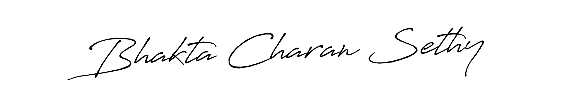 Bhakta Charan Sethy stylish signature style. Best Handwritten Sign (Antro_Vectra_Bolder) for my name. Handwritten Signature Collection Ideas for my name Bhakta Charan Sethy. Bhakta Charan Sethy signature style 7 images and pictures png
