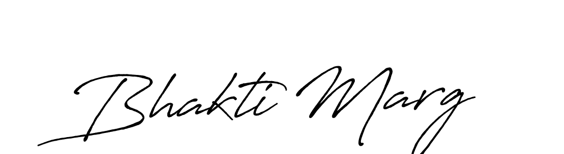 You should practise on your own different ways (Antro_Vectra_Bolder) to write your name (Bhakti Marg) in signature. don't let someone else do it for you. Bhakti Marg signature style 7 images and pictures png