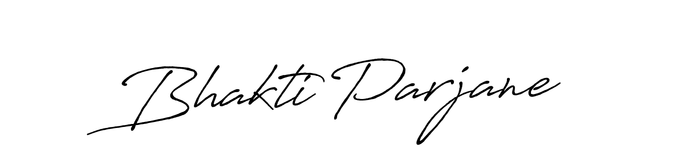 Antro_Vectra_Bolder is a professional signature style that is perfect for those who want to add a touch of class to their signature. It is also a great choice for those who want to make their signature more unique. Get Bhakti Parjane name to fancy signature for free. Bhakti Parjane signature style 7 images and pictures png