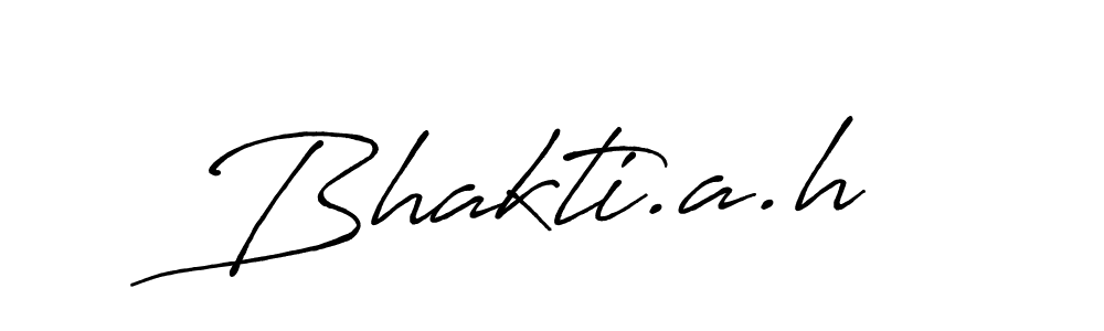 Similarly Antro_Vectra_Bolder is the best handwritten signature design. Signature creator online .You can use it as an online autograph creator for name Bhakti.a.h. Bhakti.a.h signature style 7 images and pictures png