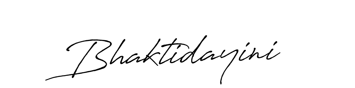 How to make Bhaktidayini signature? Antro_Vectra_Bolder is a professional autograph style. Create handwritten signature for Bhaktidayini name. Bhaktidayini signature style 7 images and pictures png