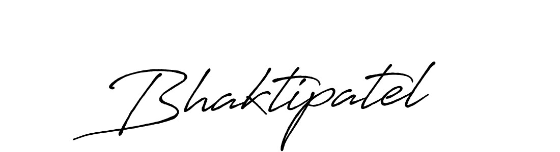 Use a signature maker to create a handwritten signature online. With this signature software, you can design (Antro_Vectra_Bolder) your own signature for name Bhaktipatel. Bhaktipatel signature style 7 images and pictures png