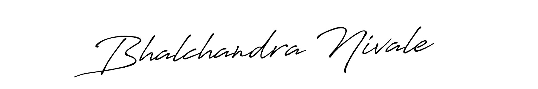 Similarly Antro_Vectra_Bolder is the best handwritten signature design. Signature creator online .You can use it as an online autograph creator for name Bhalchandra Nivale. Bhalchandra Nivale signature style 7 images and pictures png