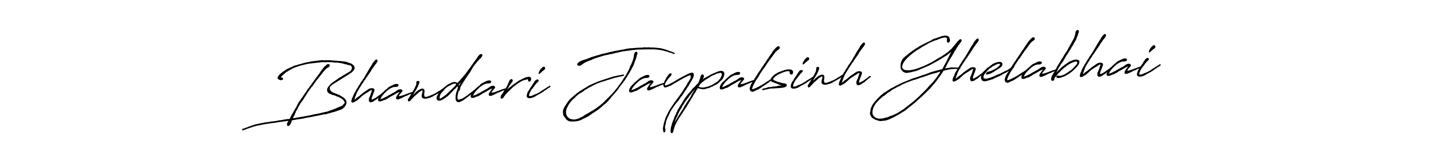 Make a beautiful signature design for name Bhandari Jaypalsinh Ghelabhai. Use this online signature maker to create a handwritten signature for free. Bhandari Jaypalsinh Ghelabhai signature style 7 images and pictures png