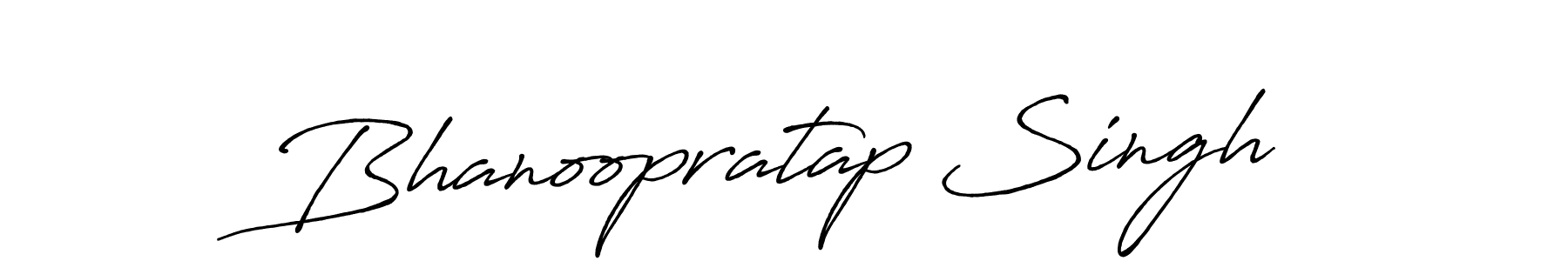 Antro_Vectra_Bolder is a professional signature style that is perfect for those who want to add a touch of class to their signature. It is also a great choice for those who want to make their signature more unique. Get Bhanoopratap Singh name to fancy signature for free. Bhanoopratap Singh signature style 7 images and pictures png