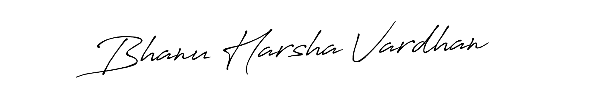 How to make Bhanu Harsha Vardhan signature? Antro_Vectra_Bolder is a professional autograph style. Create handwritten signature for Bhanu Harsha Vardhan name. Bhanu Harsha Vardhan signature style 7 images and pictures png