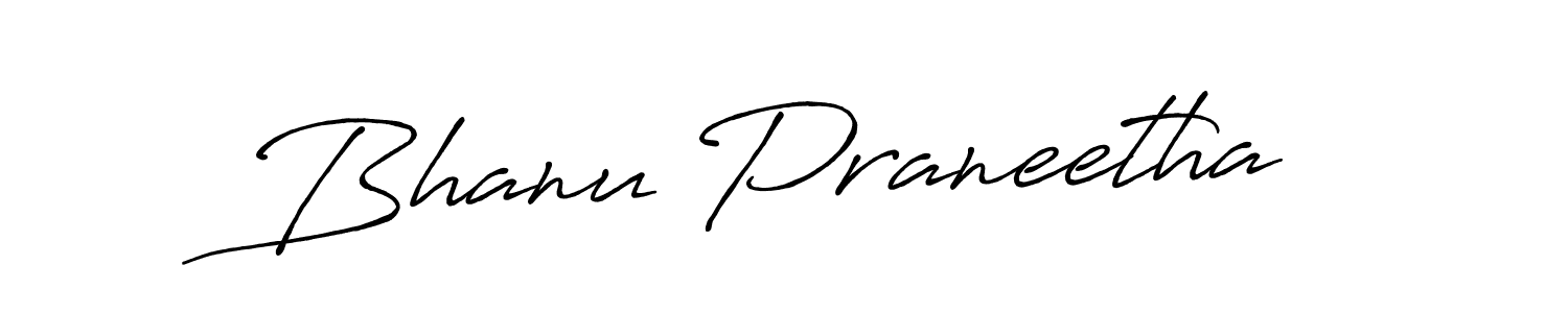 It looks lik you need a new signature style for name Bhanu Praneetha. Design unique handwritten (Antro_Vectra_Bolder) signature with our free signature maker in just a few clicks. Bhanu Praneetha signature style 7 images and pictures png