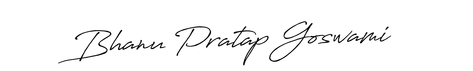 Use a signature maker to create a handwritten signature online. With this signature software, you can design (Antro_Vectra_Bolder) your own signature for name Bhanu Pratap Goswami. Bhanu Pratap Goswami signature style 7 images and pictures png