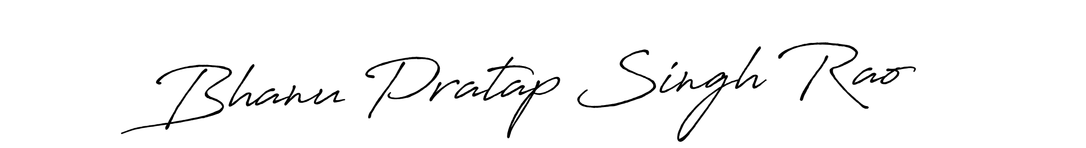 Use a signature maker to create a handwritten signature online. With this signature software, you can design (Antro_Vectra_Bolder) your own signature for name Bhanu Pratap Singh Rao. Bhanu Pratap Singh Rao signature style 7 images and pictures png