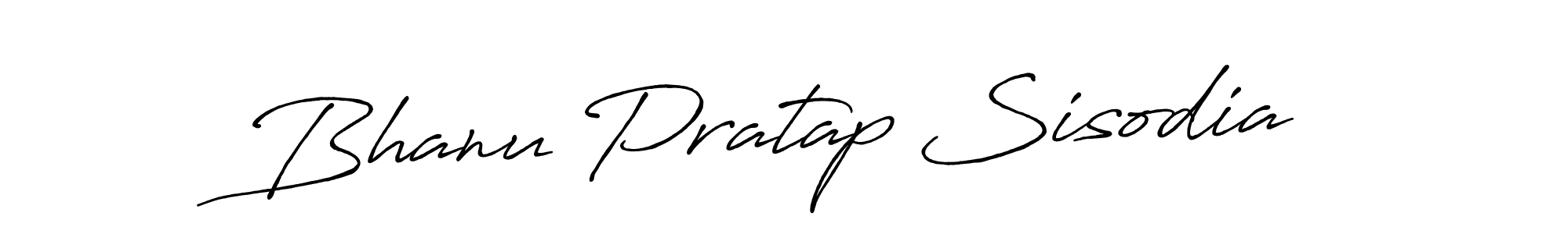 Make a beautiful signature design for name Bhanu Pratap Sisodia. With this signature (Antro_Vectra_Bolder) style, you can create a handwritten signature for free. Bhanu Pratap Sisodia signature style 7 images and pictures png