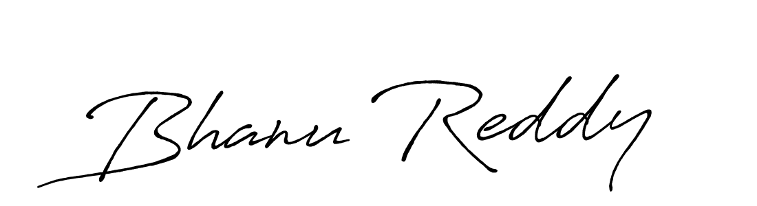 How to make Bhanu Reddy signature? Antro_Vectra_Bolder is a professional autograph style. Create handwritten signature for Bhanu Reddy name. Bhanu Reddy signature style 7 images and pictures png