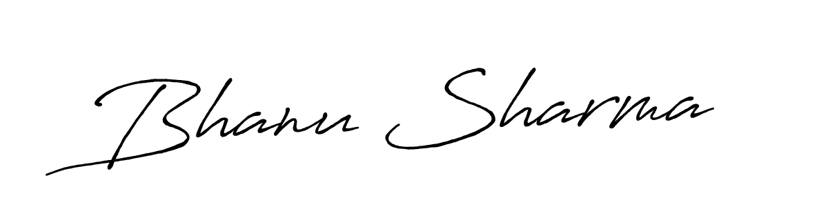 Also You can easily find your signature by using the search form. We will create Bhanu Sharma name handwritten signature images for you free of cost using Antro_Vectra_Bolder sign style. Bhanu Sharma signature style 7 images and pictures png