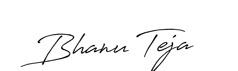 Bhanu Teja stylish signature style. Best Handwritten Sign (Antro_Vectra_Bolder) for my name. Handwritten Signature Collection Ideas for my name Bhanu Teja. Bhanu Teja signature style 7 images and pictures png