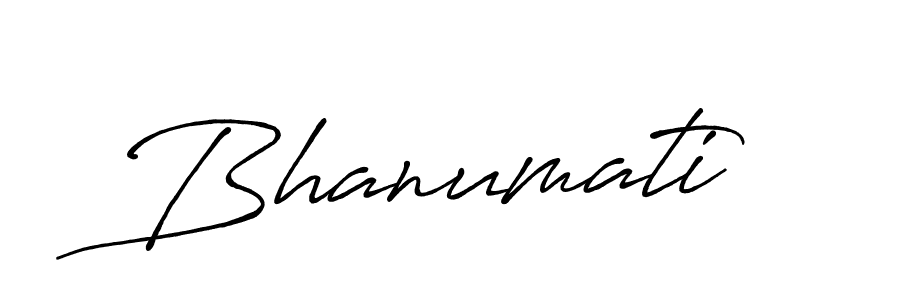 You should practise on your own different ways (Antro_Vectra_Bolder) to write your name (Bhanumati) in signature. don't let someone else do it for you. Bhanumati signature style 7 images and pictures png