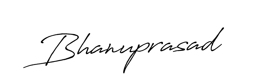 It looks lik you need a new signature style for name Bhanuprasad. Design unique handwritten (Antro_Vectra_Bolder) signature with our free signature maker in just a few clicks. Bhanuprasad signature style 7 images and pictures png