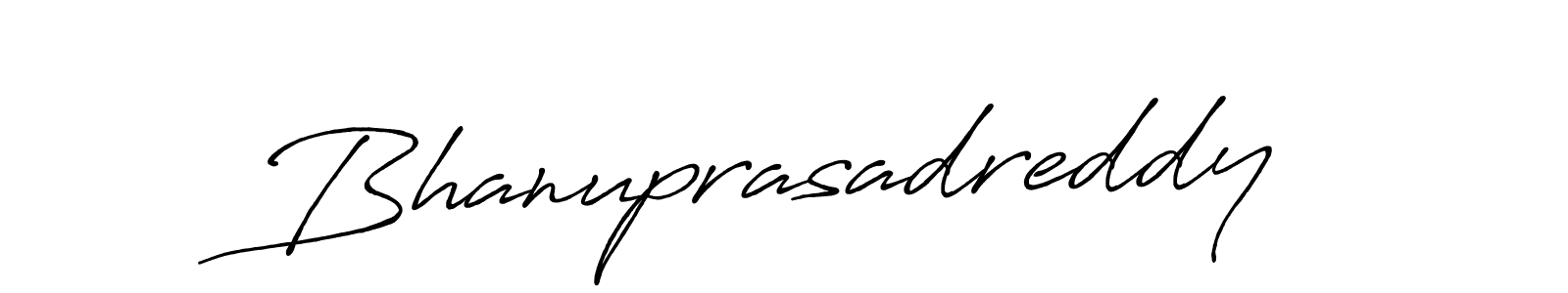 Design your own signature with our free online signature maker. With this signature software, you can create a handwritten (Antro_Vectra_Bolder) signature for name Bhanuprasadreddy. Bhanuprasadreddy signature style 7 images and pictures png