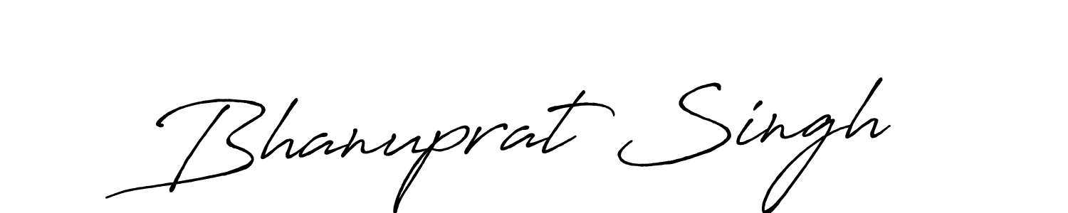 Bhanuprat Singh stylish signature style. Best Handwritten Sign (Antro_Vectra_Bolder) for my name. Handwritten Signature Collection Ideas for my name Bhanuprat Singh. Bhanuprat Singh signature style 7 images and pictures png