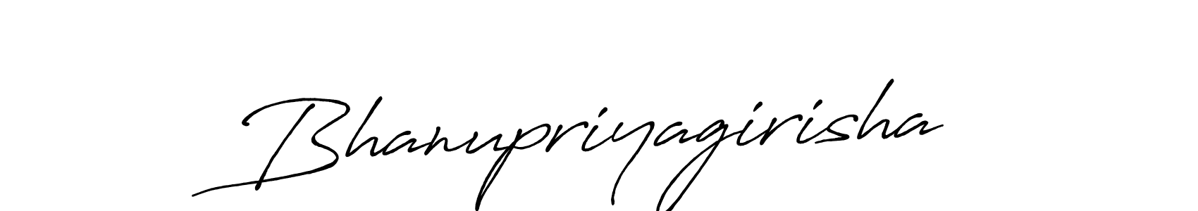 Bhanupriyagirisha stylish signature style. Best Handwritten Sign (Antro_Vectra_Bolder) for my name. Handwritten Signature Collection Ideas for my name Bhanupriyagirisha. Bhanupriyagirisha signature style 7 images and pictures png