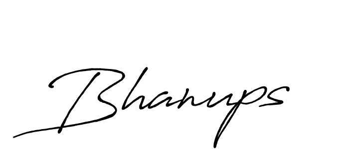 How to Draw Bhanups signature style? Antro_Vectra_Bolder is a latest design signature styles for name Bhanups. Bhanups signature style 7 images and pictures png