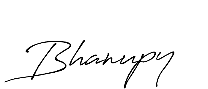 It looks lik you need a new signature style for name Bhanupy. Design unique handwritten (Antro_Vectra_Bolder) signature with our free signature maker in just a few clicks. Bhanupy signature style 7 images and pictures png