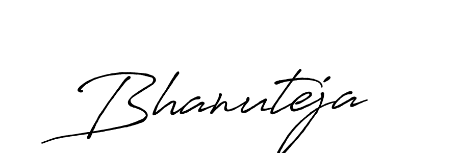 Also we have Bhanuteja name is the best signature style. Create professional handwritten signature collection using Antro_Vectra_Bolder autograph style. Bhanuteja signature style 7 images and pictures png