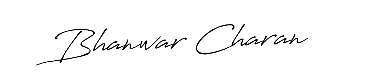 You should practise on your own different ways (Antro_Vectra_Bolder) to write your name (Bhanwar Charan) in signature. don't let someone else do it for you. Bhanwar Charan signature style 7 images and pictures png