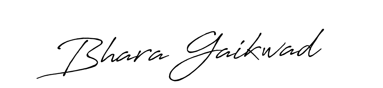 Bhara Gaikwad stylish signature style. Best Handwritten Sign (Antro_Vectra_Bolder) for my name. Handwritten Signature Collection Ideas for my name Bhara Gaikwad. Bhara Gaikwad signature style 7 images and pictures png