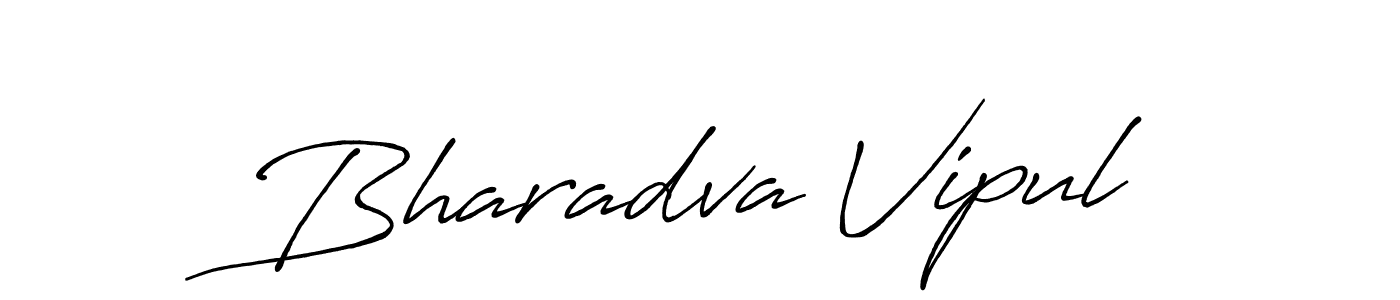 Design your own signature with our free online signature maker. With this signature software, you can create a handwritten (Antro_Vectra_Bolder) signature for name Bharadva Vipul. Bharadva Vipul signature style 7 images and pictures png