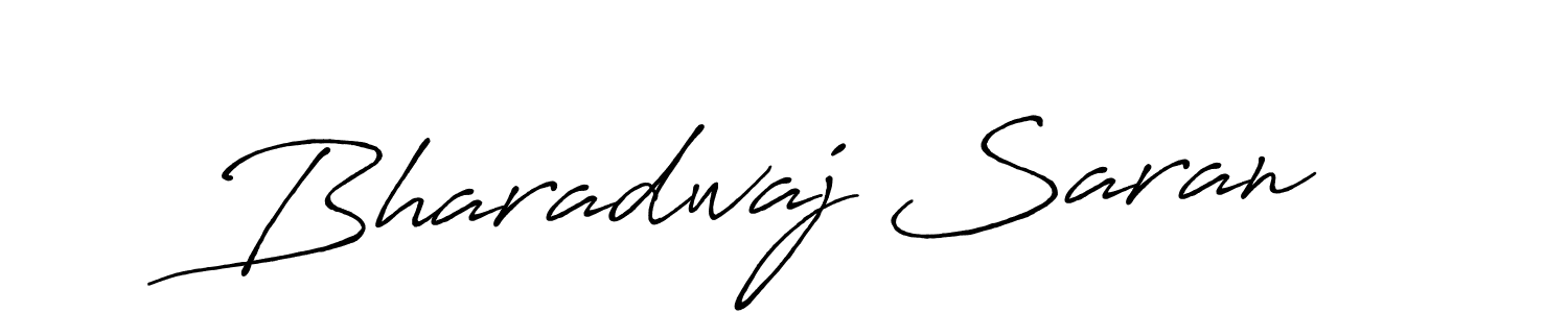 It looks lik you need a new signature style for name Bharadwaj Saran. Design unique handwritten (Antro_Vectra_Bolder) signature with our free signature maker in just a few clicks. Bharadwaj Saran signature style 7 images and pictures png