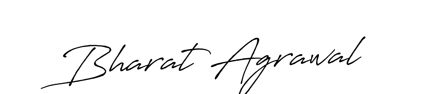 Similarly Antro_Vectra_Bolder is the best handwritten signature design. Signature creator online .You can use it as an online autograph creator for name Bharat Agrawal. Bharat Agrawal signature style 7 images and pictures png