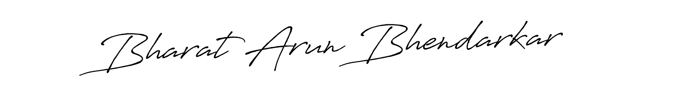 Similarly Antro_Vectra_Bolder is the best handwritten signature design. Signature creator online .You can use it as an online autograph creator for name Bharat Arun Bhendarkar. Bharat Arun Bhendarkar signature style 7 images and pictures png