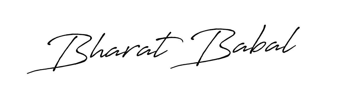 Once you've used our free online signature maker to create your best signature Antro_Vectra_Bolder style, it's time to enjoy all of the benefits that Bharat Babal name signing documents. Bharat Babal signature style 7 images and pictures png