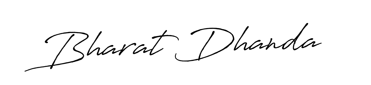 Also we have Bharat Dhanda name is the best signature style. Create professional handwritten signature collection using Antro_Vectra_Bolder autograph style. Bharat Dhanda signature style 7 images and pictures png