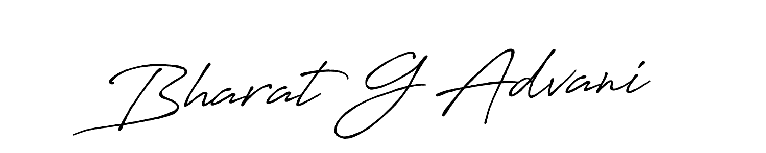 This is the best signature style for the Bharat G Advani name. Also you like these signature font (Antro_Vectra_Bolder). Mix name signature. Bharat G Advani signature style 7 images and pictures png