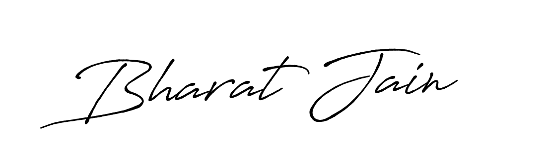 Also we have Bharat Jain name is the best signature style. Create professional handwritten signature collection using Antro_Vectra_Bolder autograph style. Bharat Jain signature style 7 images and pictures png