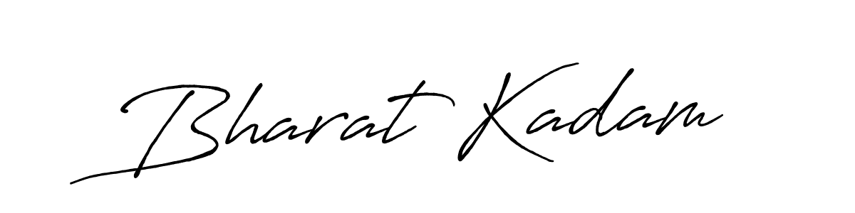 You should practise on your own different ways (Antro_Vectra_Bolder) to write your name (Bharat Kadam) in signature. don't let someone else do it for you. Bharat Kadam signature style 7 images and pictures png