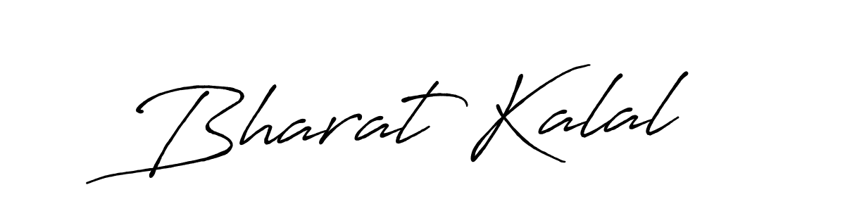 Similarly Antro_Vectra_Bolder is the best handwritten signature design. Signature creator online .You can use it as an online autograph creator for name Bharat Kalal. Bharat Kalal signature style 7 images and pictures png