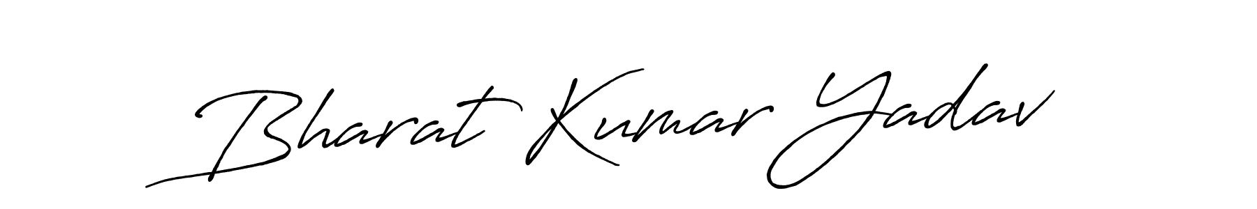 Make a short Bharat Kumar Yadav signature style. Manage your documents anywhere anytime using Antro_Vectra_Bolder. Create and add eSignatures, submit forms, share and send files easily. Bharat Kumar Yadav signature style 7 images and pictures png
