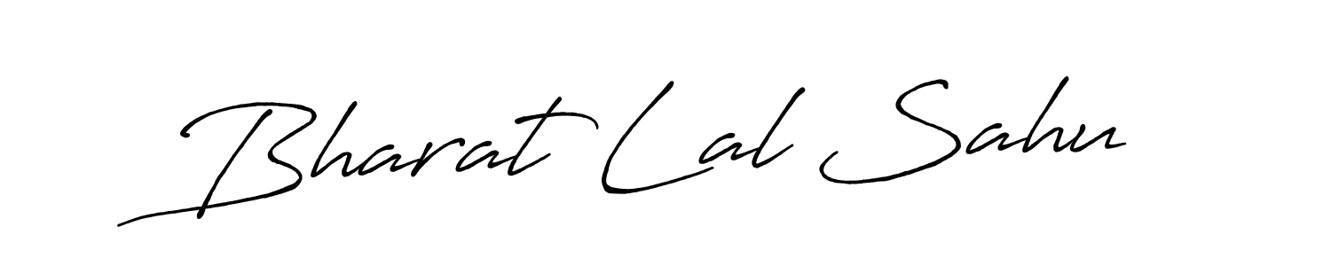 Bharat Lal Sahu stylish signature style. Best Handwritten Sign (Antro_Vectra_Bolder) for my name. Handwritten Signature Collection Ideas for my name Bharat Lal Sahu. Bharat Lal Sahu signature style 7 images and pictures png