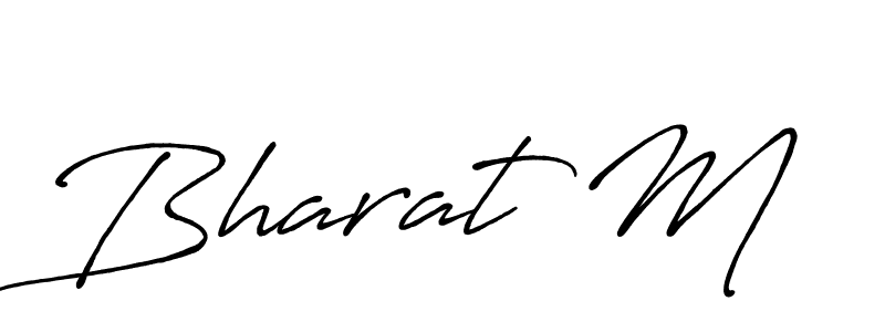 This is the best signature style for the Bharat M name. Also you like these signature font (Antro_Vectra_Bolder). Mix name signature. Bharat M signature style 7 images and pictures png