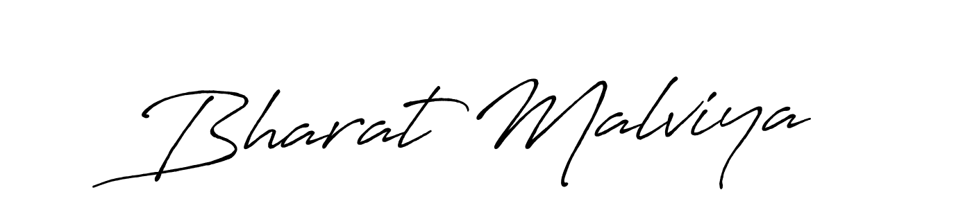 Bharat Malviya stylish signature style. Best Handwritten Sign (Antro_Vectra_Bolder) for my name. Handwritten Signature Collection Ideas for my name Bharat Malviya. Bharat Malviya signature style 7 images and pictures png