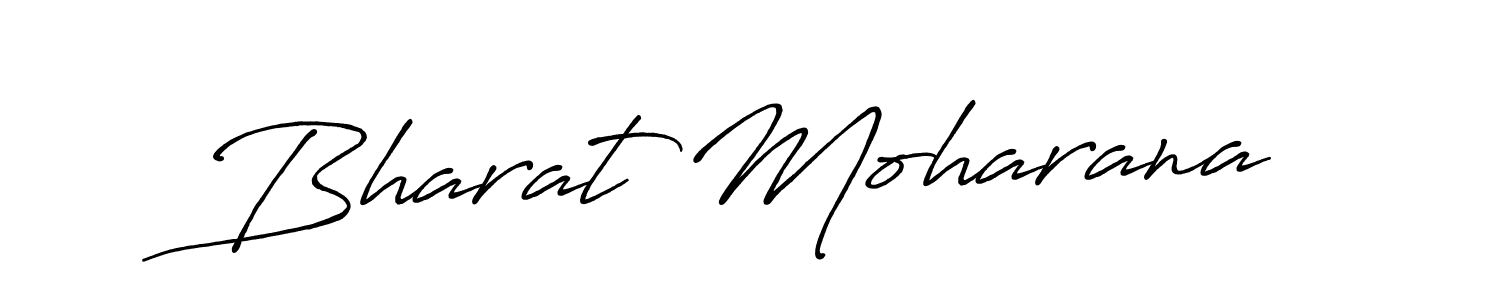 Also we have Bharat Moharana name is the best signature style. Create professional handwritten signature collection using Antro_Vectra_Bolder autograph style. Bharat Moharana signature style 7 images and pictures png