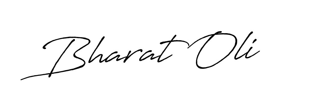 Also we have Bharat Oli name is the best signature style. Create professional handwritten signature collection using Antro_Vectra_Bolder autograph style. Bharat Oli signature style 7 images and pictures png